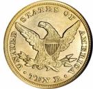 10 Dollars "Coronet Head - Eagle" (without motto)
