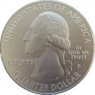 ¼ Dollar "Washington Quarter" (Blue Ridge Parkway, North Carolina - Silver 5oz Bullion)
