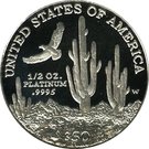 50 Dollars "American Platinum Eagle" (Bullion Coinage)