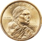 1 Dollar "Sacagawea Dollar"