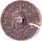 1 Penny  "Rosa Americana"