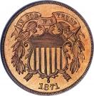 2 Cents "Union Shield"