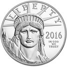 100 Dollars "American Platinum Eagle" (Bullion Coinage)