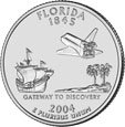 ¼ Dollar "Washington Quarter" (Florida)