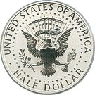 ½ Dollar 50th Anniversary of Kennedy Half Dollar Silver Reverse Proof