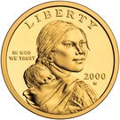 1 Dollar "2000 Sacagawea Dollar" (Pattern)