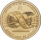 1 Dollar "Native American Dollar" (Great Law of Peace)