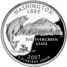 ¼ Dollar "Washington Quarter" (Washington - Silver Proof)