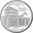 ¼ Dollar "Washington Quarter" (Kentucky)