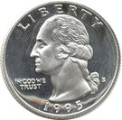 ¼ Dollar "Washington Quarter" (Silver Proof Issue)
