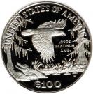100 Dollars "American Platinum Eagle" (Bullion Coinage)
