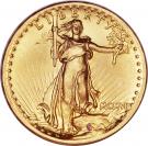 20 Dollars "Saint-Gaudens - Double Eagle" (Roman numerals, no motto)