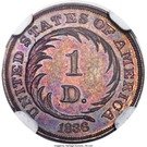 1 Dollar "Liberty Cap" (Pattern; Copper)