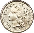 3 Cents "Three Cent Nickel"