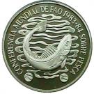 20 Nuevos Pesos (World Fisheries Conference; Piedfort Issue)