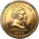 1 Peso (José Gervasio Artigas; Pattern)
