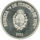 500 Nuevos Pesos (9 de Febrero de 1973 Dam)
