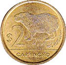 2 Pesos Uruguayos (Carpincho)