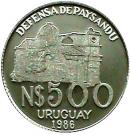 500 Nuevos Pesos (Paysandu defense)