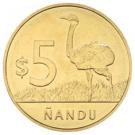 5 Pesos Uruguayos (Ñandu)