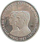 2000 Nuevos Pesos (Visit of Spanish King & Queen)
