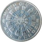 1000 Pesos (FAO; Counterstamp "Banco Central del Uruguay")