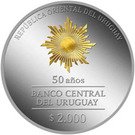 2000 Pesos Uruguayos (Banco Central del Uruguay)