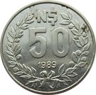 50 Nuevos Pesos
