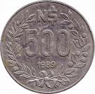 500 Nuevos Pesos