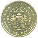 50 Euro Cent - Sede Vacante