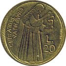 20 Lire - Pavlvs VI