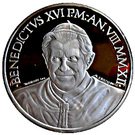 10 Euro - Benedictus XVI (20th World Day of the sick)