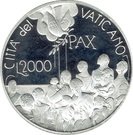 2000 Lire - Ioannes Pavlvs II