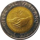 500 Lire - Ioannes Pavlvs II