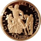 50 Euro - Benedictus XVI (Masterpieces of Sculpture - The Good Shepherd - Laocoon group)