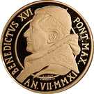 20 Euro - Benedictus XVI (The Restoration of the Pauline Chapel)
