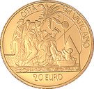 20 Euro - Ioannes Paulus II (Birth of Moses)