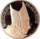 50 Euro - Benedictus XVI (The Pieta by Michelangelo)