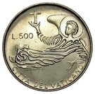 500 Lire - Pavlvs VI