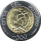 500 Lire - Ioannes Pavlvs II