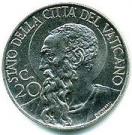 20 Centesimi - Pivs XII