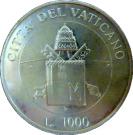 1000 Lire - Ioannes Pavlvs II