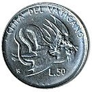 50 Lire - Ioannes Pavlvs II