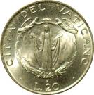 20 Lire - Ioannes Pavlvs II