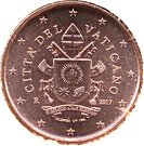 1 Euro Cent - Franciscus