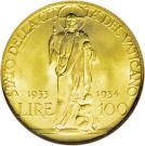 100 Lire - Pivs XI (Jubilee)