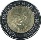 500 Lire - Ioannes Pavlvs II