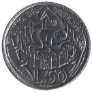50 Lire - Pavlvs VI (Holy Year)