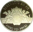 5 Euro - Benedictus XVI (Beatification of Pope John Paul II)