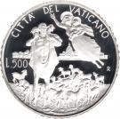500 Lire - Ioannes Pavlvs II (Pope Ioannes Pavlvs II)